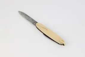 14k Yellow Gold Accented Pocket Knife (3.00g.)