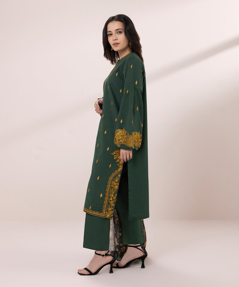 2 Piece - Embroidered Lawn Suit