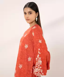 2 Piece - Embroidered Lawn Suit