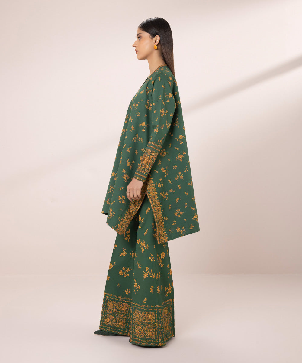 2 Piece - Embroidered Lawn Suit