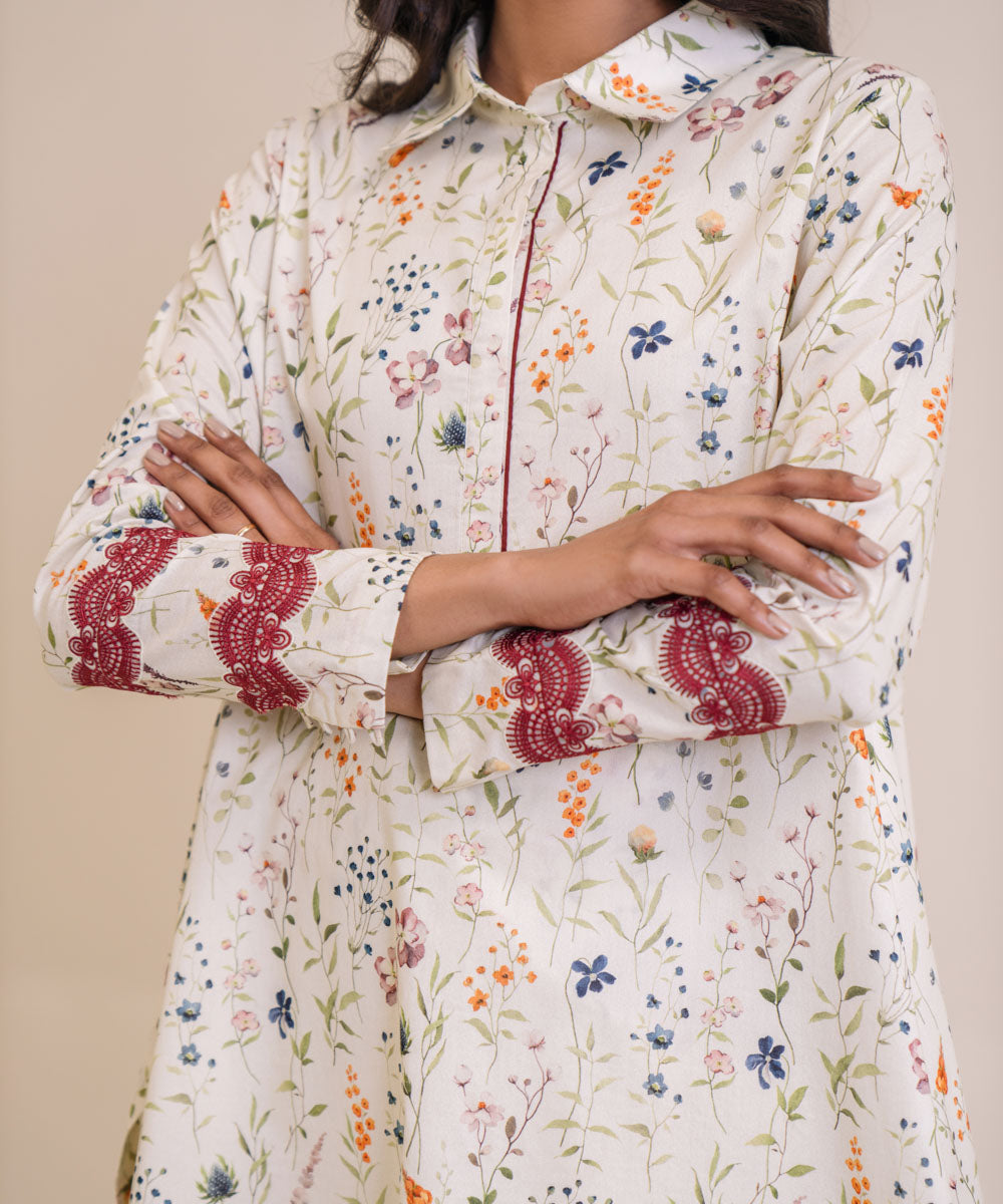 2 Piece - Embroidered Lawn Suit