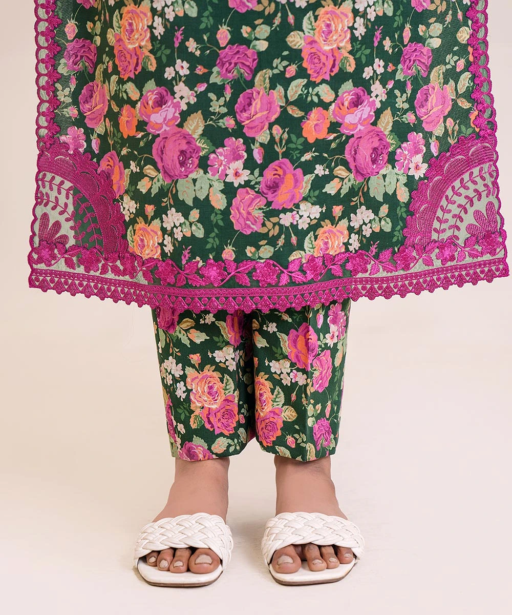 2 Piece - Embroidered Lawn Suit