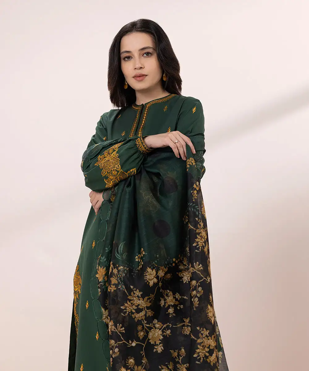 2 Piece - Embroidered Lawn Suit