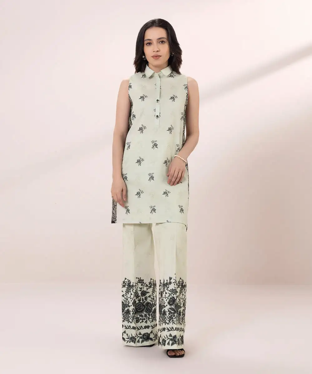 2 Piece - Embroidered Lawn Suit