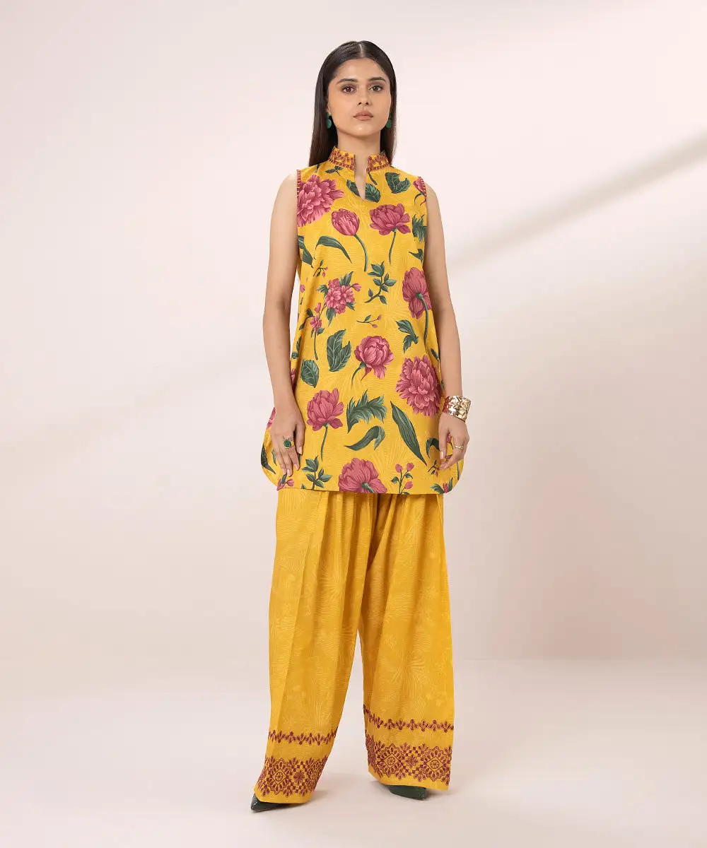 2 Piece - Embroidered Lawn Suit