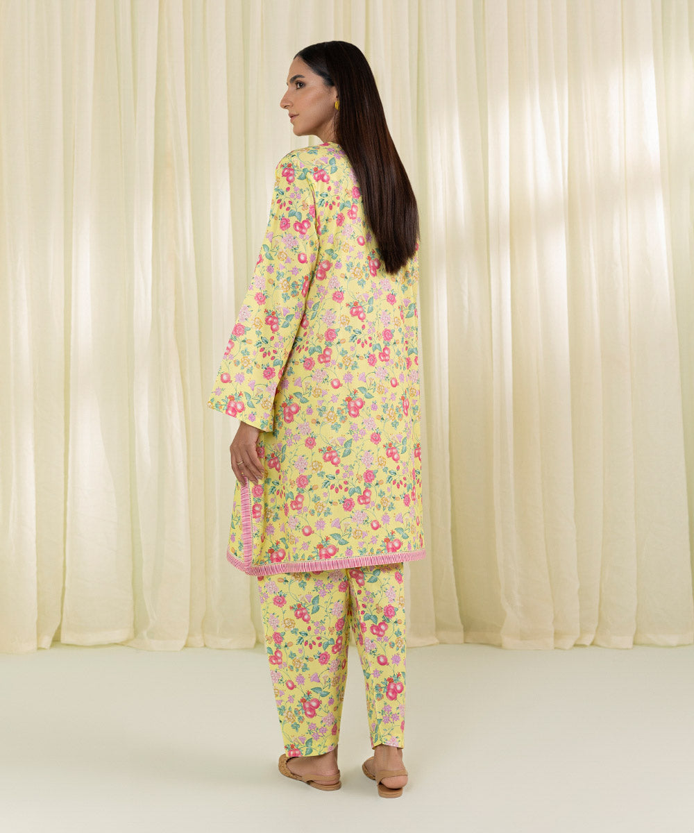 2 Piece - Printed Lawn Suit