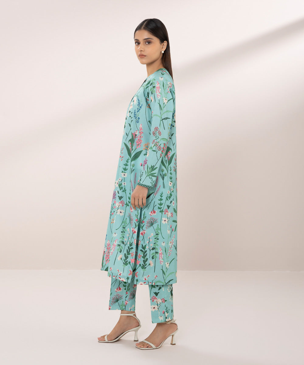 2 Piece - Printed Lawn Suit