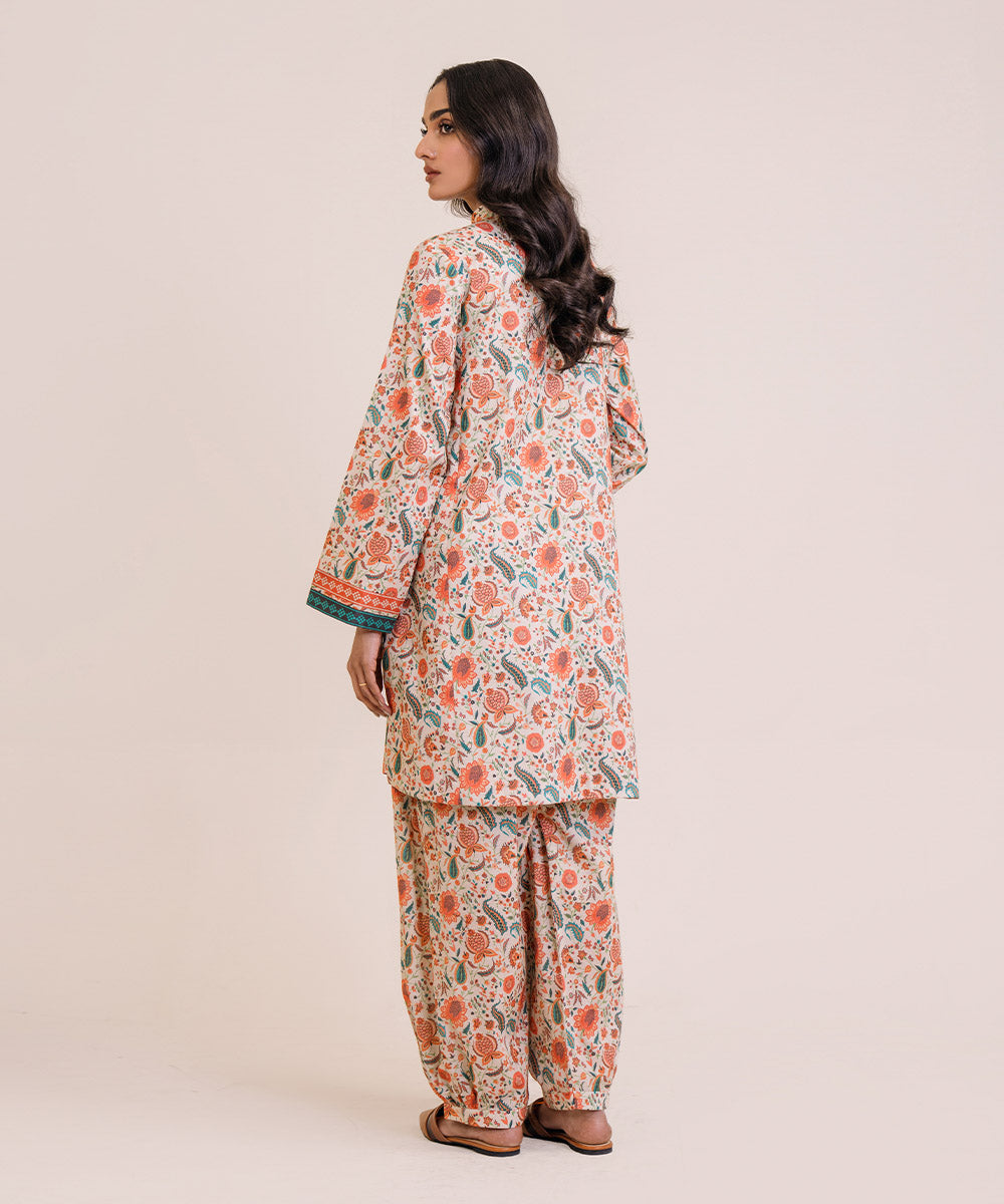 2 Piece - Printed Lawn Suit