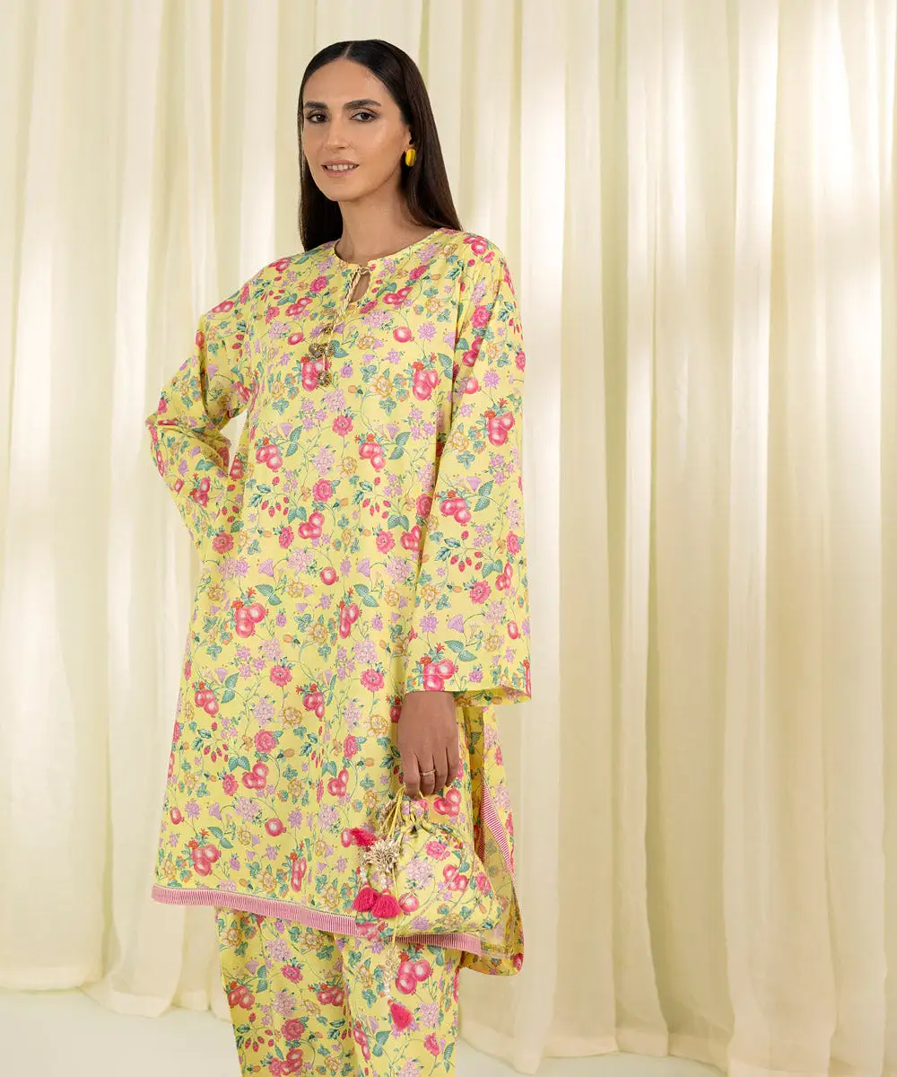 2 Piece - Printed Lawn Suit