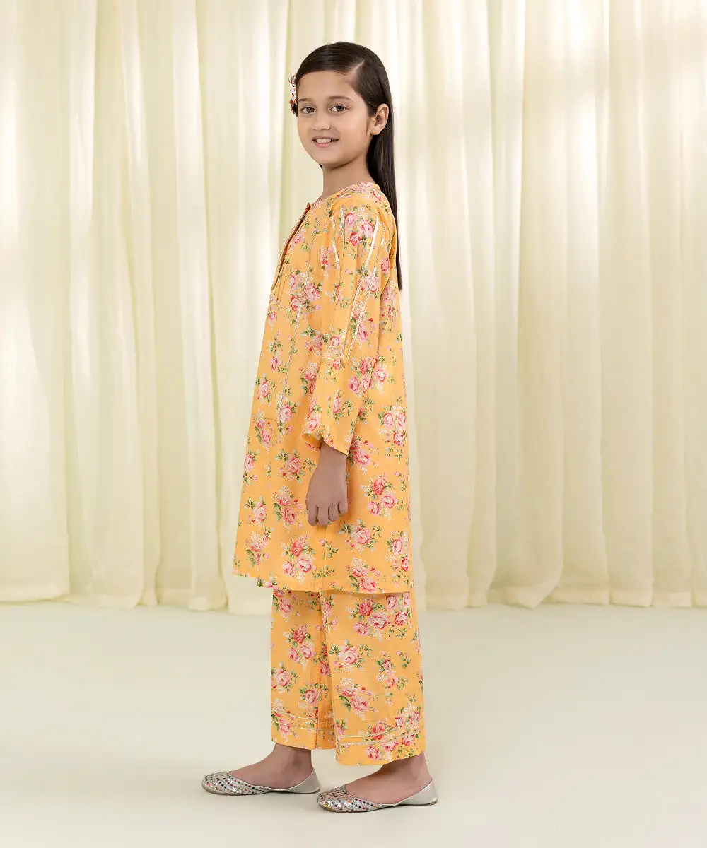 2 Piece - Printed Lawn Suit