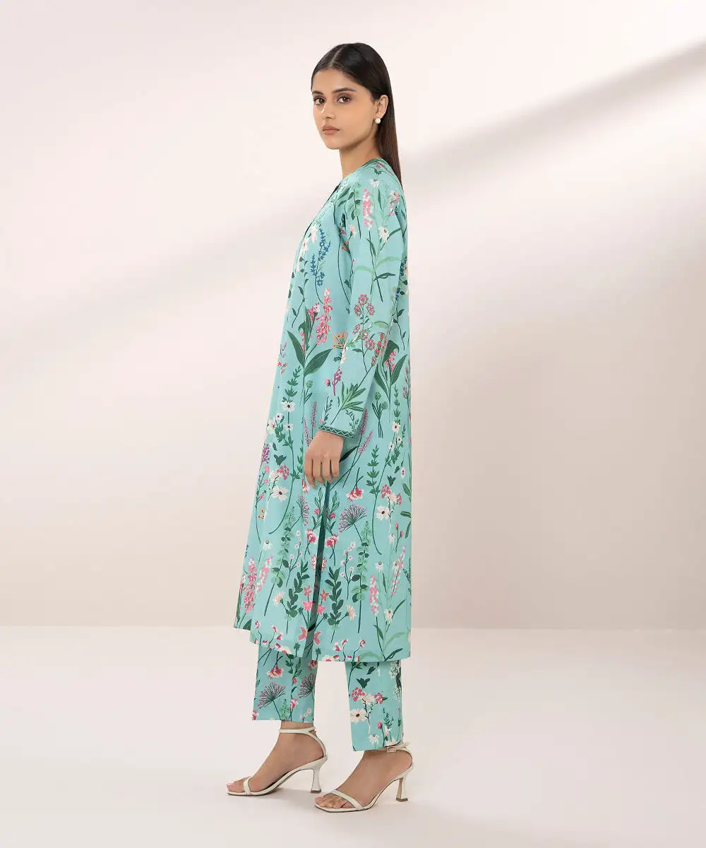 2 Piece - Printed Lawn Suit