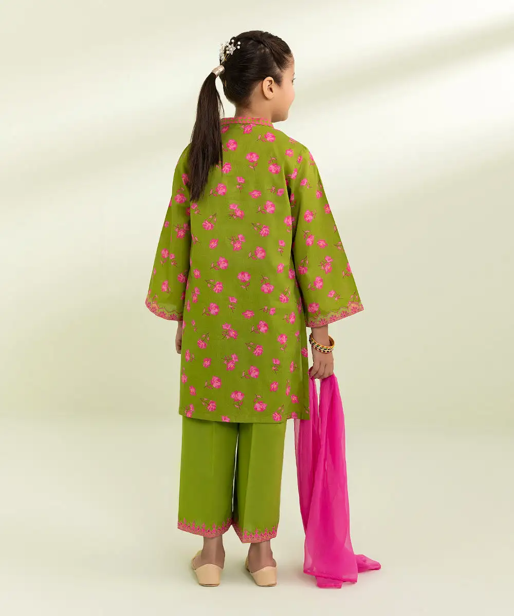 3 Piece - Embroidered Lawn Suit