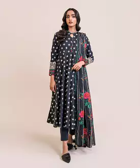 3 Piece - Embroidered Lawn Suit