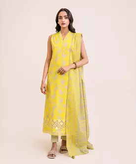 3 Piece - Embroidered Lawn Suit