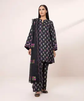 3 Piece - Embroidered Lawn Suit