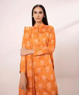 3 Piece - Paste Printed Lawn Suit