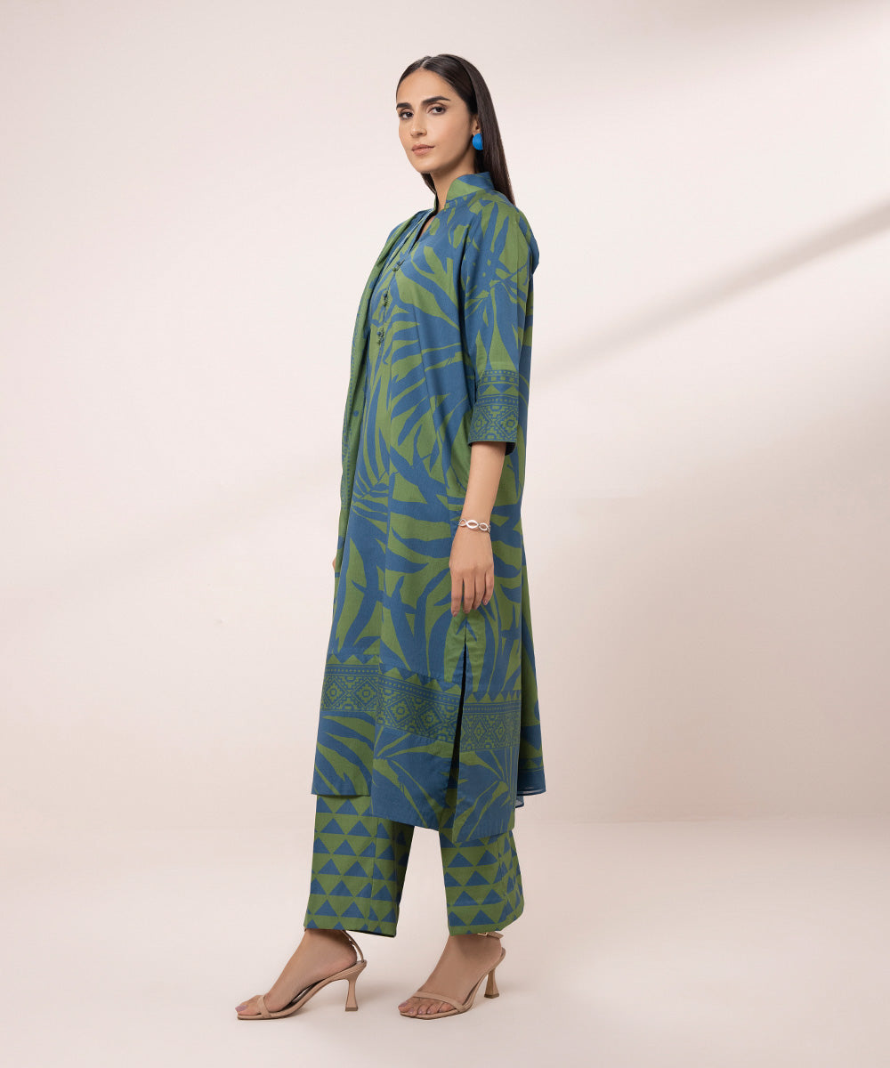 3 Piece - Printed Lawn Suit