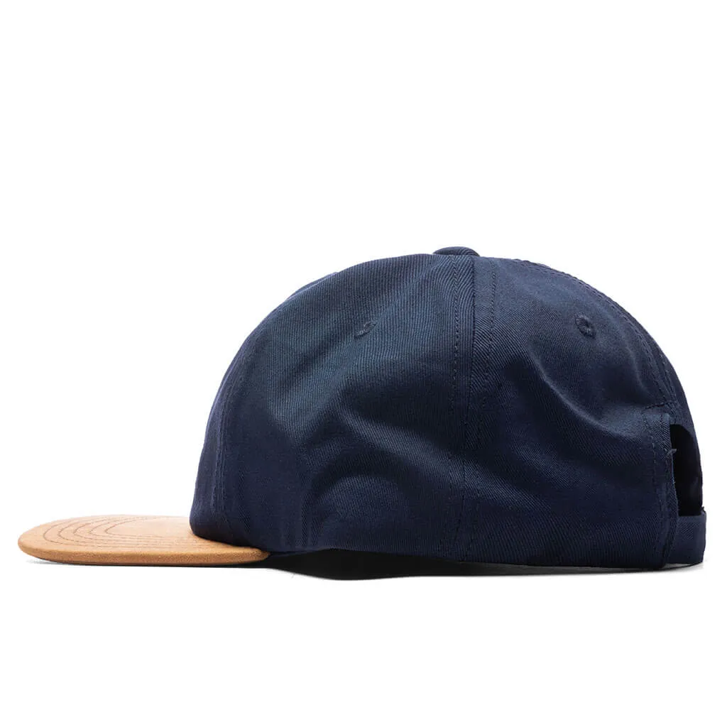 5 Panel Twill Cap #2 - Navy