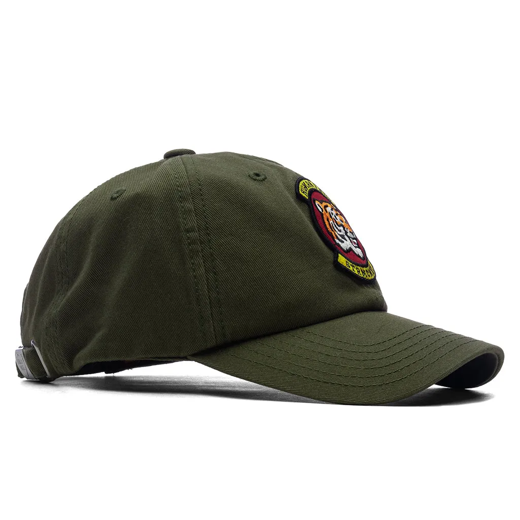 6 Panel Cap #4 - Olive Drab