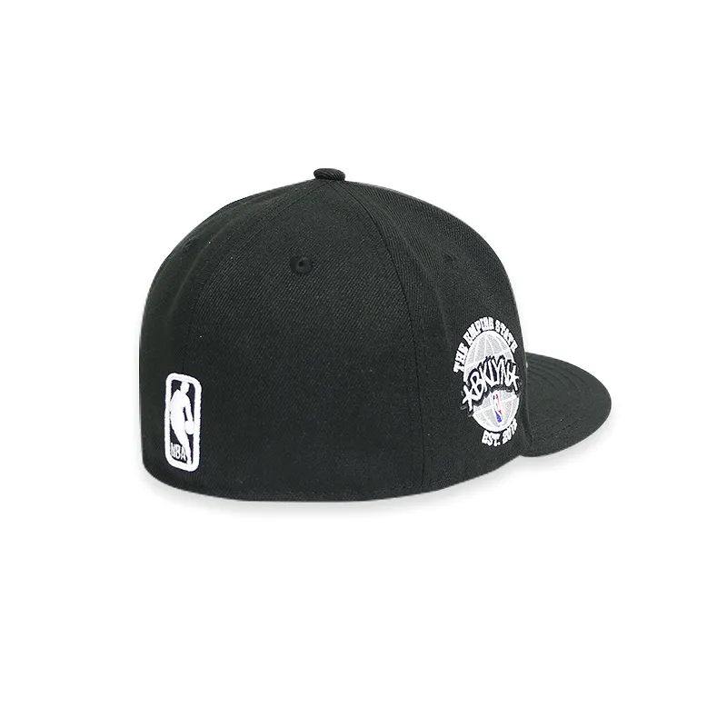 [70655691] Brooklyn Nets The Empire State Black 59FIFTY Men's Fitted Hat