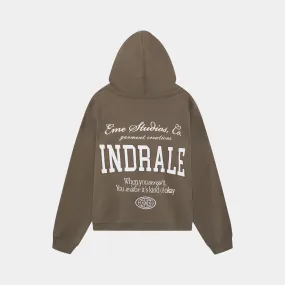 Acceptance Muddy Brown Oversized Hoodie