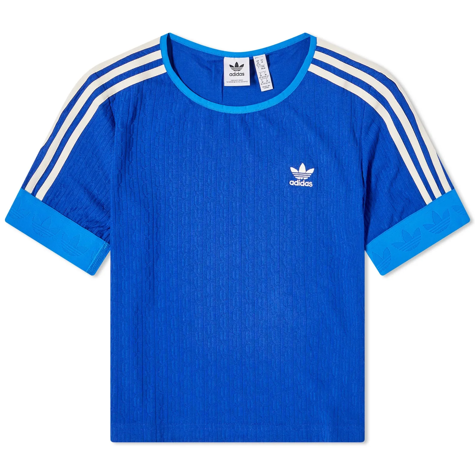 Adidas Adicolor Knitted T-ShirtSemi Lucid Blue