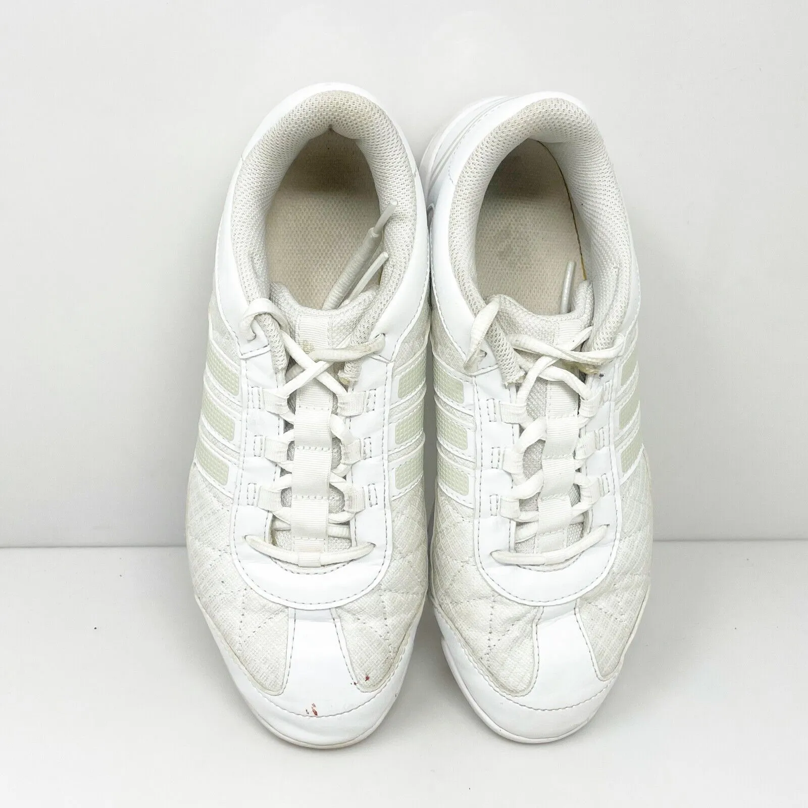 Adidas Womens Triple Cheer M29796 White Casual Shoes Sneakers Size 7