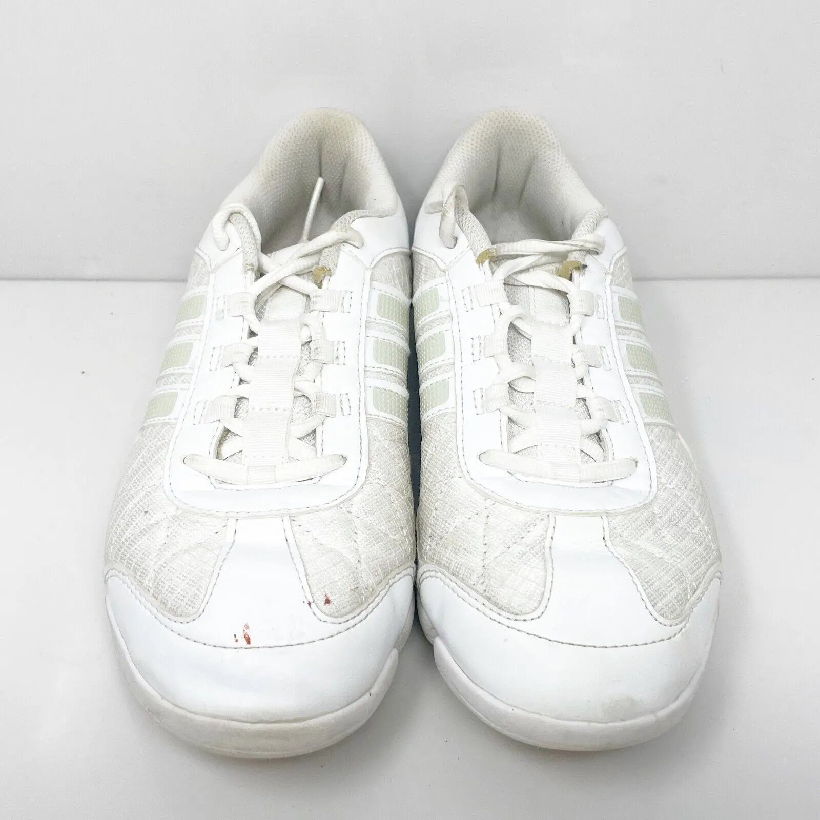 Adidas Womens Triple Cheer M29796 White Casual Shoes Sneakers Size 7