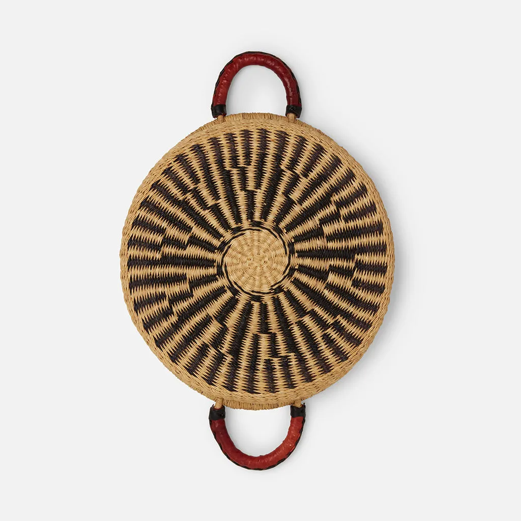 Advice - Round Woven Basket Circular with Handle