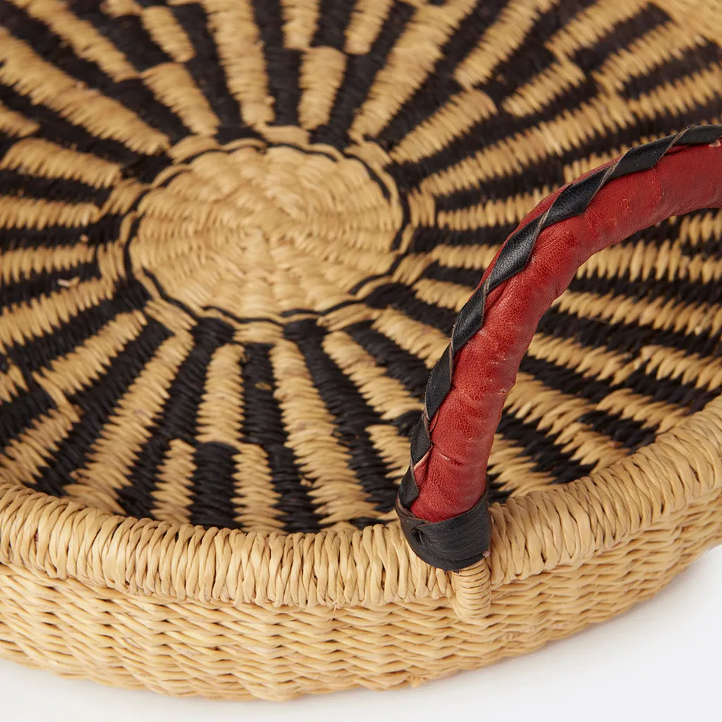 Advice - Round Woven Basket Circular with Handle