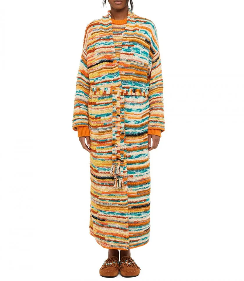 ALANUIMADURAI STRIPES COAT