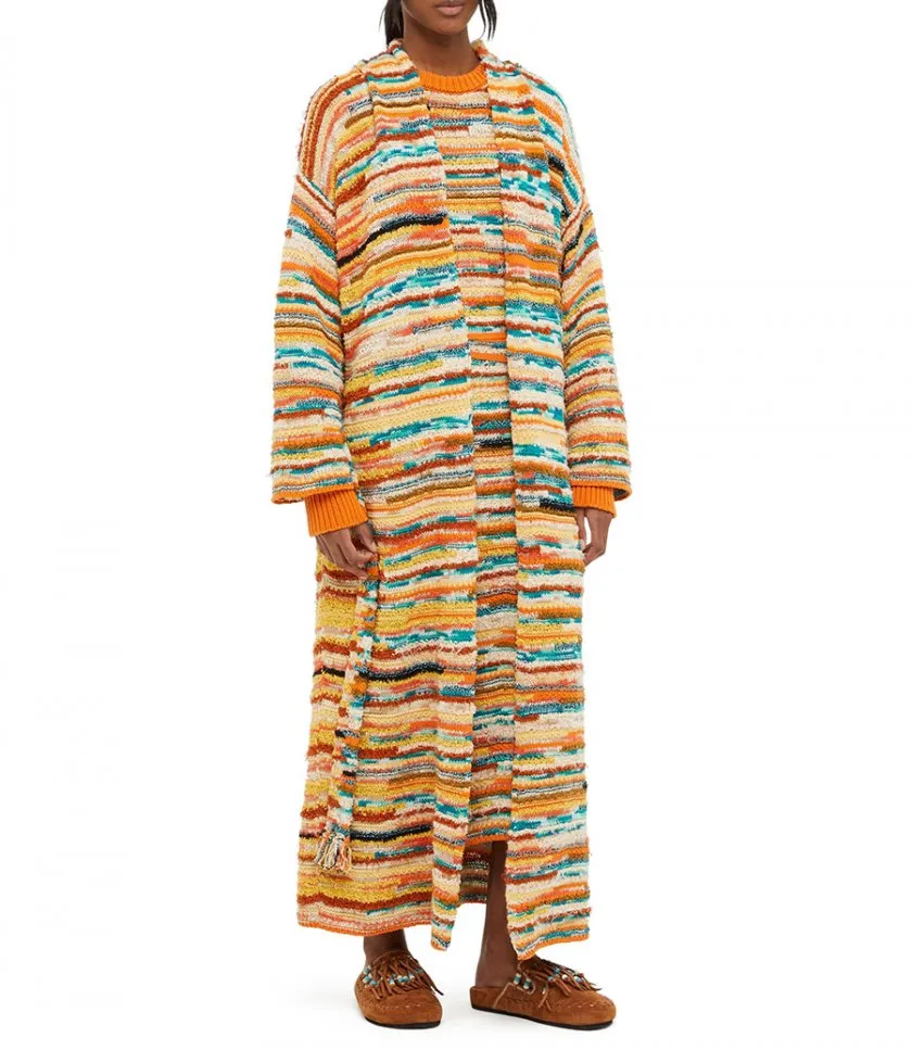 ALANUIMADURAI STRIPES COAT