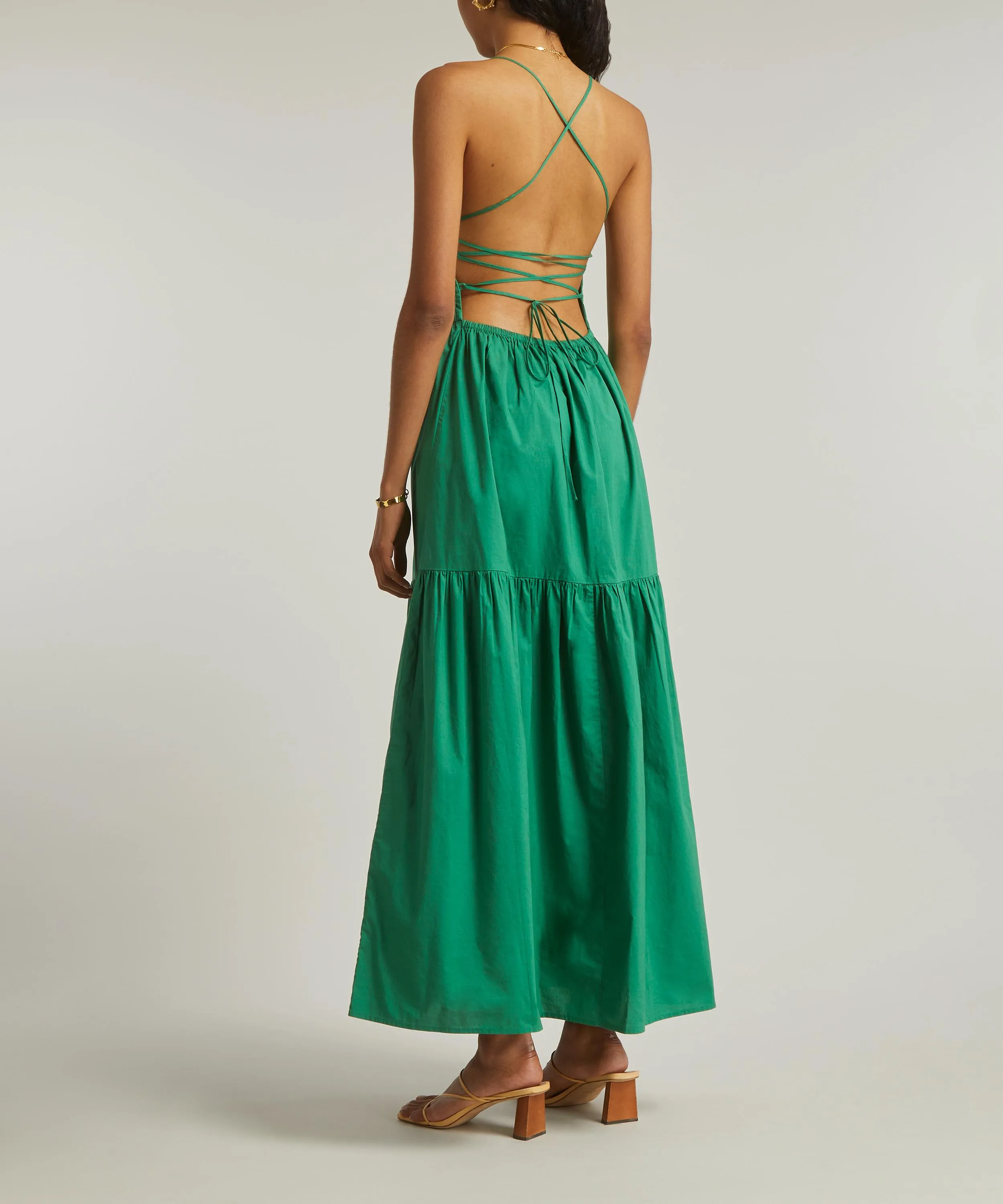 Alexis Pleat Maxi Dress