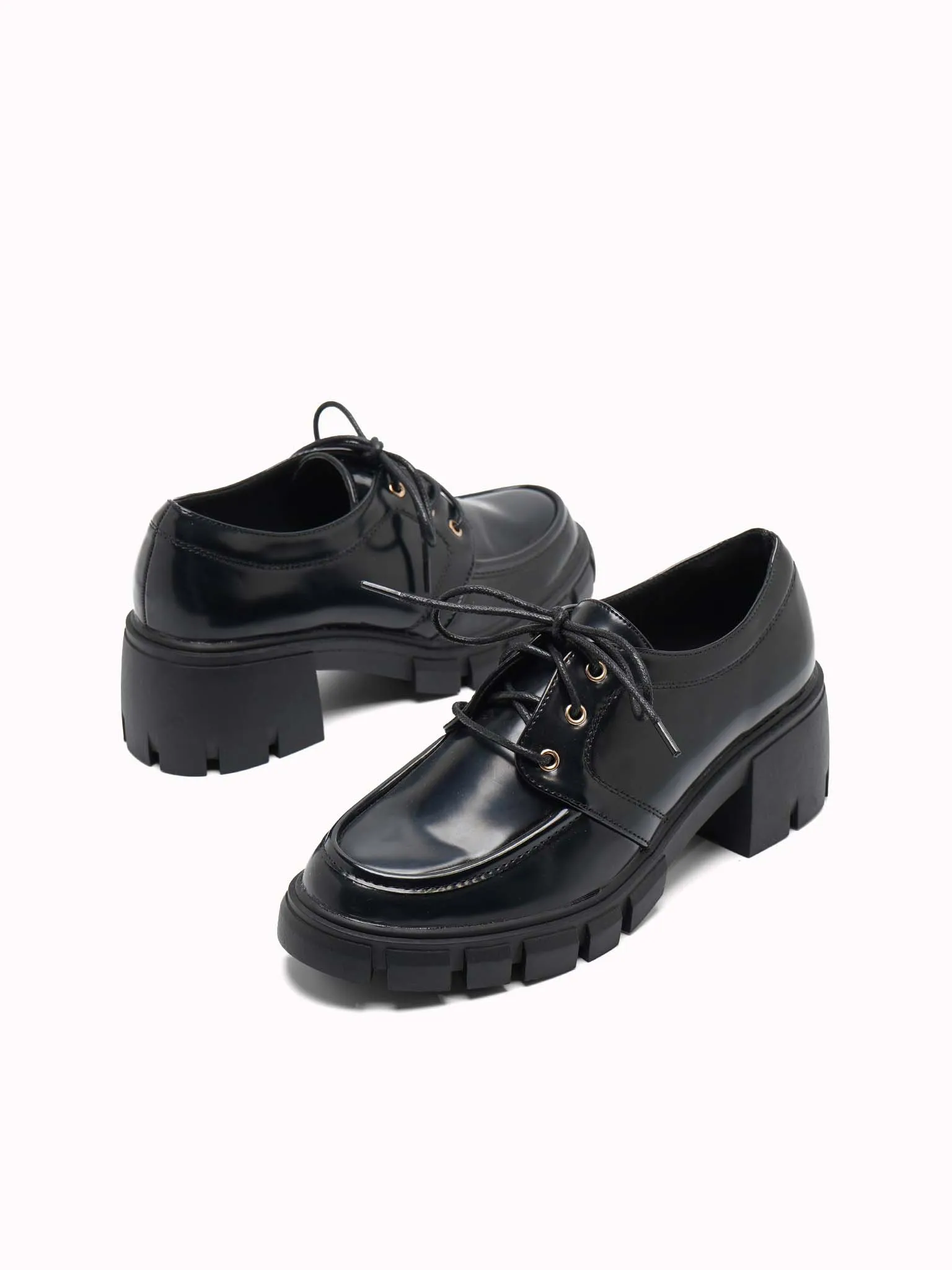 Armani Platform Oxfords