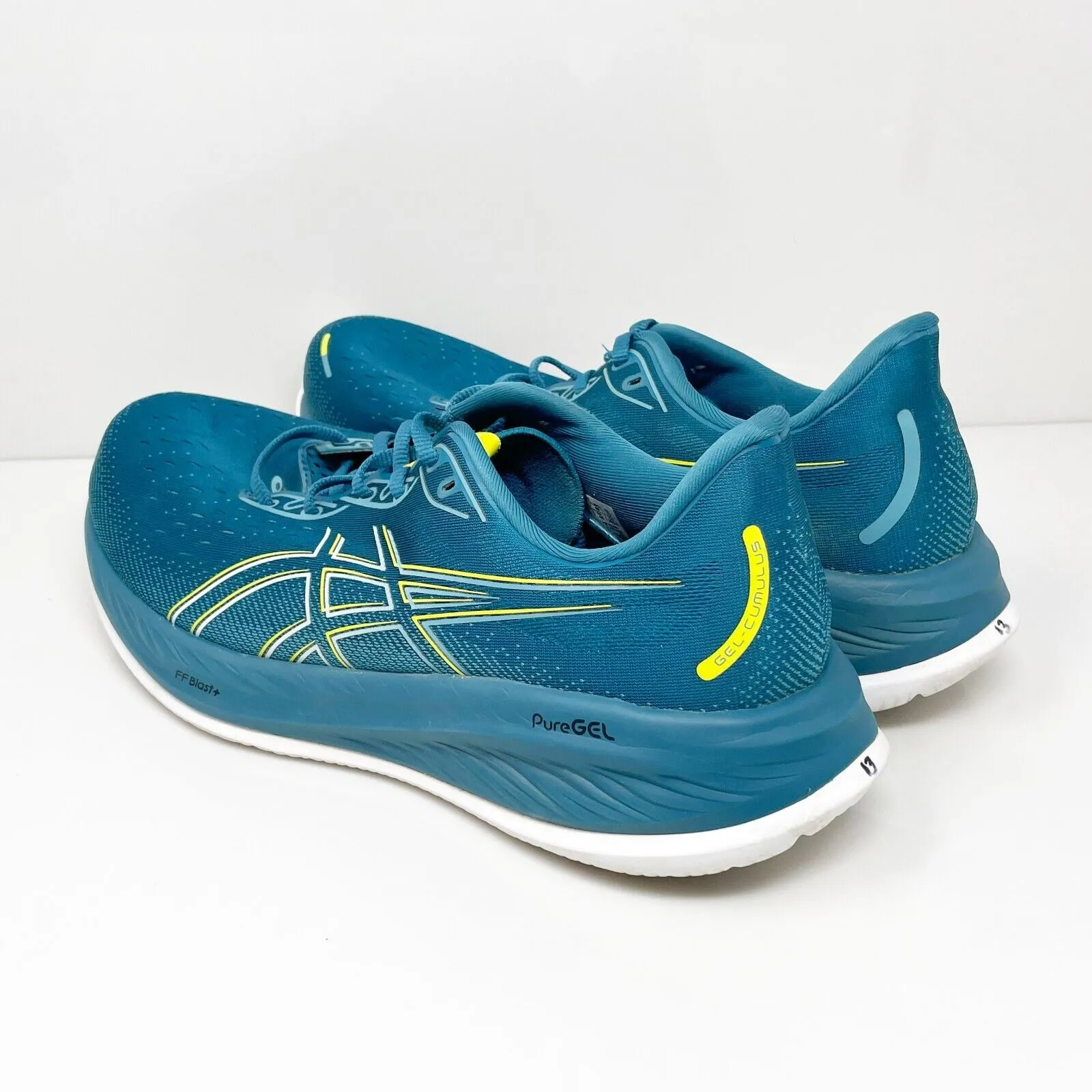 Asics Mens Gel Cumulus 26 1011B792 Blue Running Shoes Sneakers Size 13