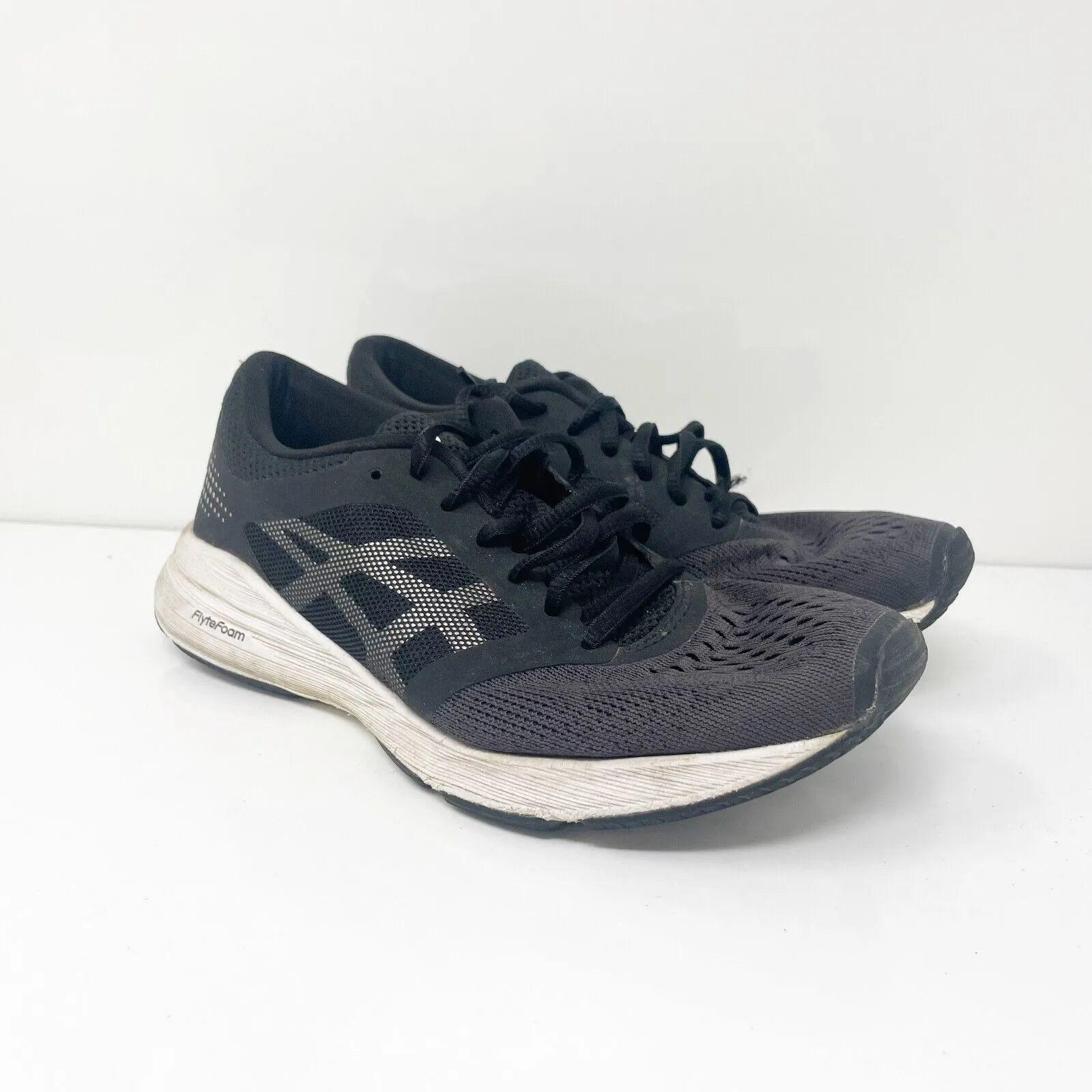 Asics Womens RoadHawk FF T7D7N Black Running Shoes Sneakers Size 6.5