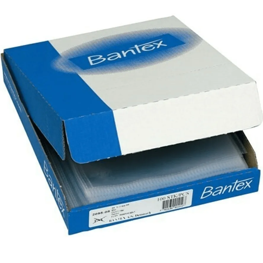 Bantex Copysafe Document Pocket Sheet Protectors A5 Clear Box 100 Sheets