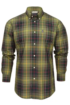 Barbour Men's Tartan 7 Tailored Check Shirt - Long Sleeved