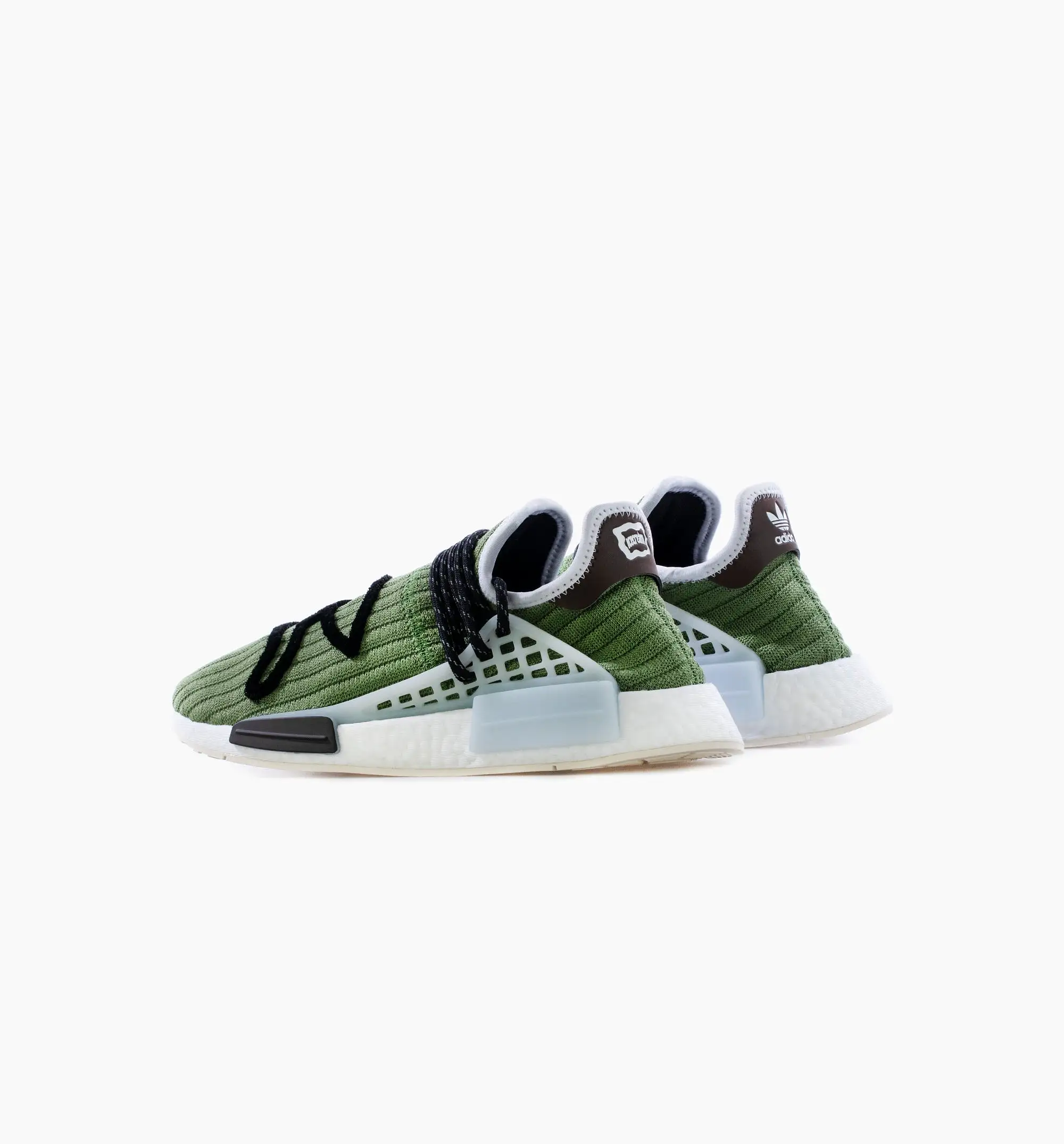 Billionaire Boys Club NMD HU Running Dog Mens Lifestyle Shoe - Olive/White Free Shipping