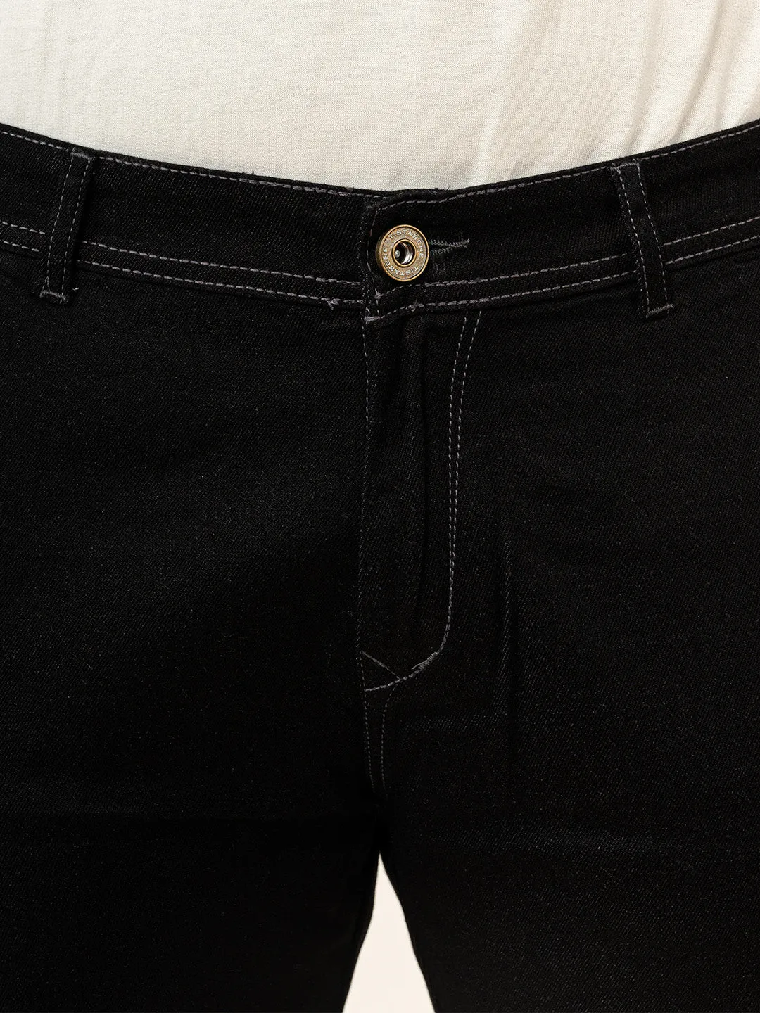 Black Cargo Jeans