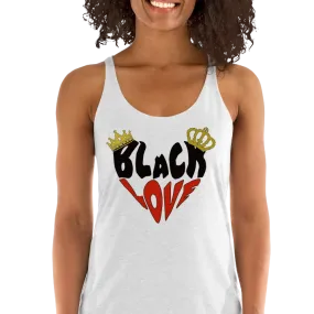 Black Love Women's Racerback Tank