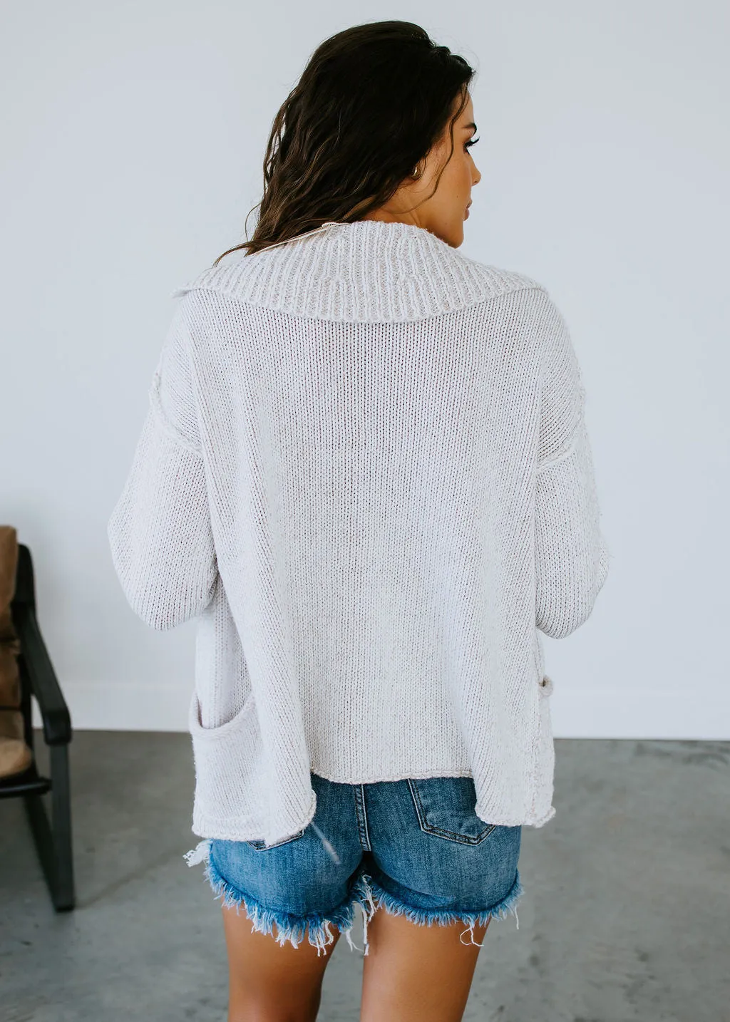 Brielle Collared Cardigan