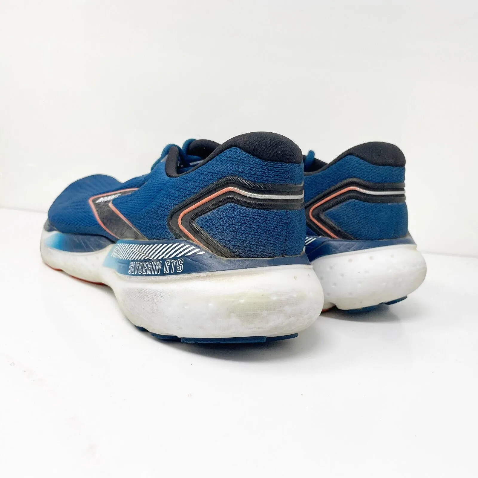 Brooks Mens Glycerin GTS 21 1104201D474 Blue Running Shoes Sneakers Size 11.5 D