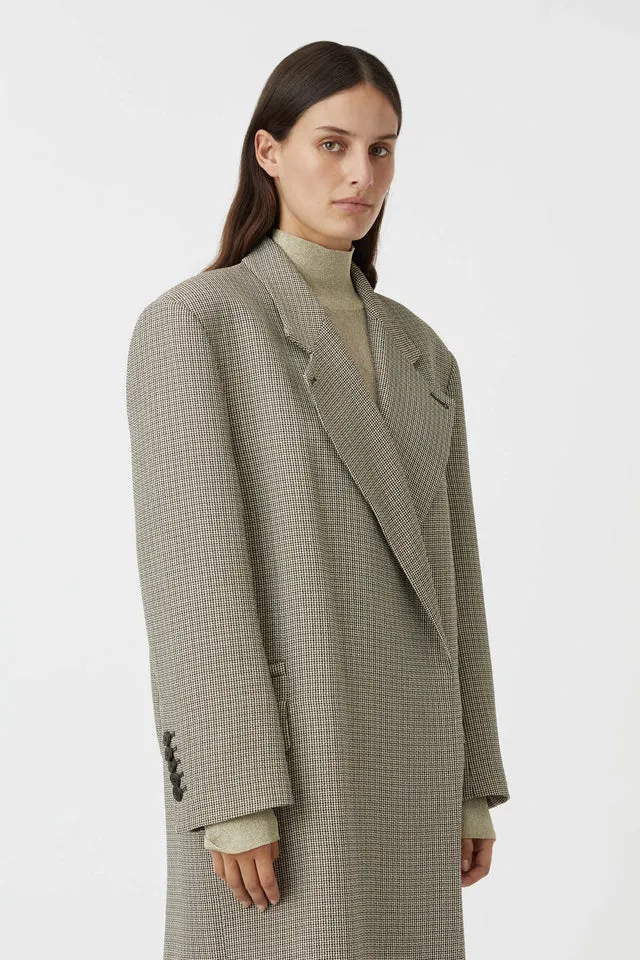  Camilla and Marc      Banks Coat - Black Houndstooth 