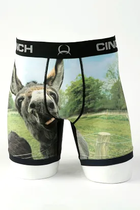 'Cinch' Men's 6 Donkey Boxer Briefs - Multi