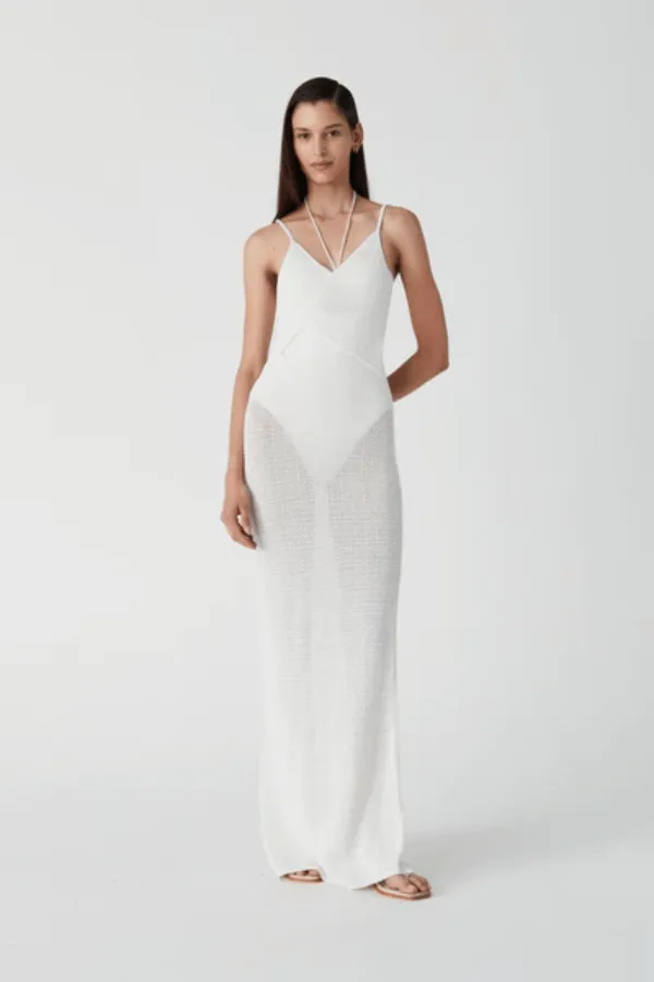 Clemency Maxi Dress Ivory