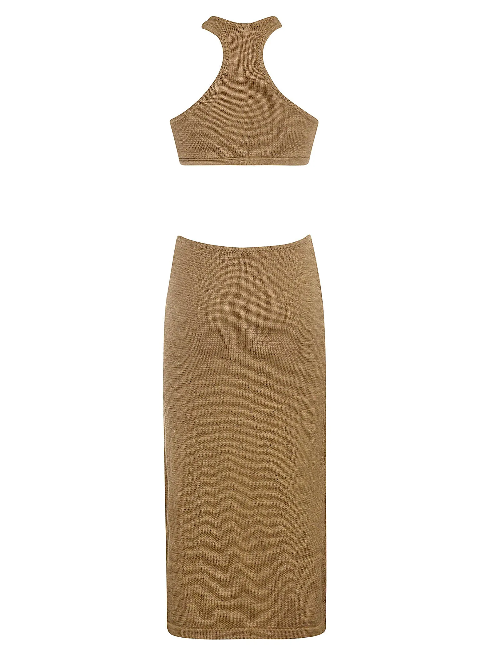 Cult Gaia Aziza Sleeveless Knitted Midi Dress