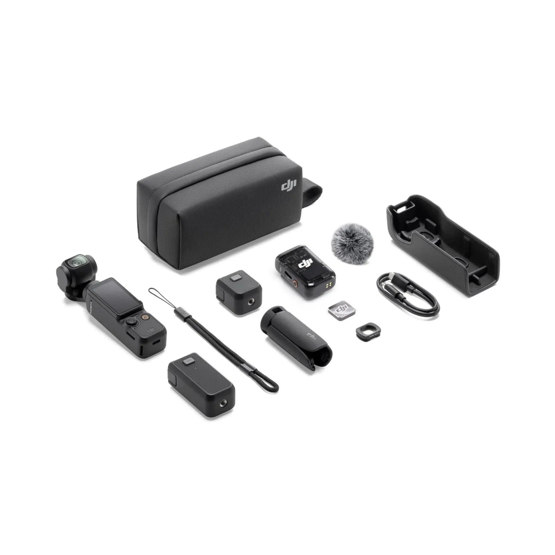 DJI Osmo Pocket 3 4K 3 Axis Gimbal Creator Combo Camera Stabiliser Black