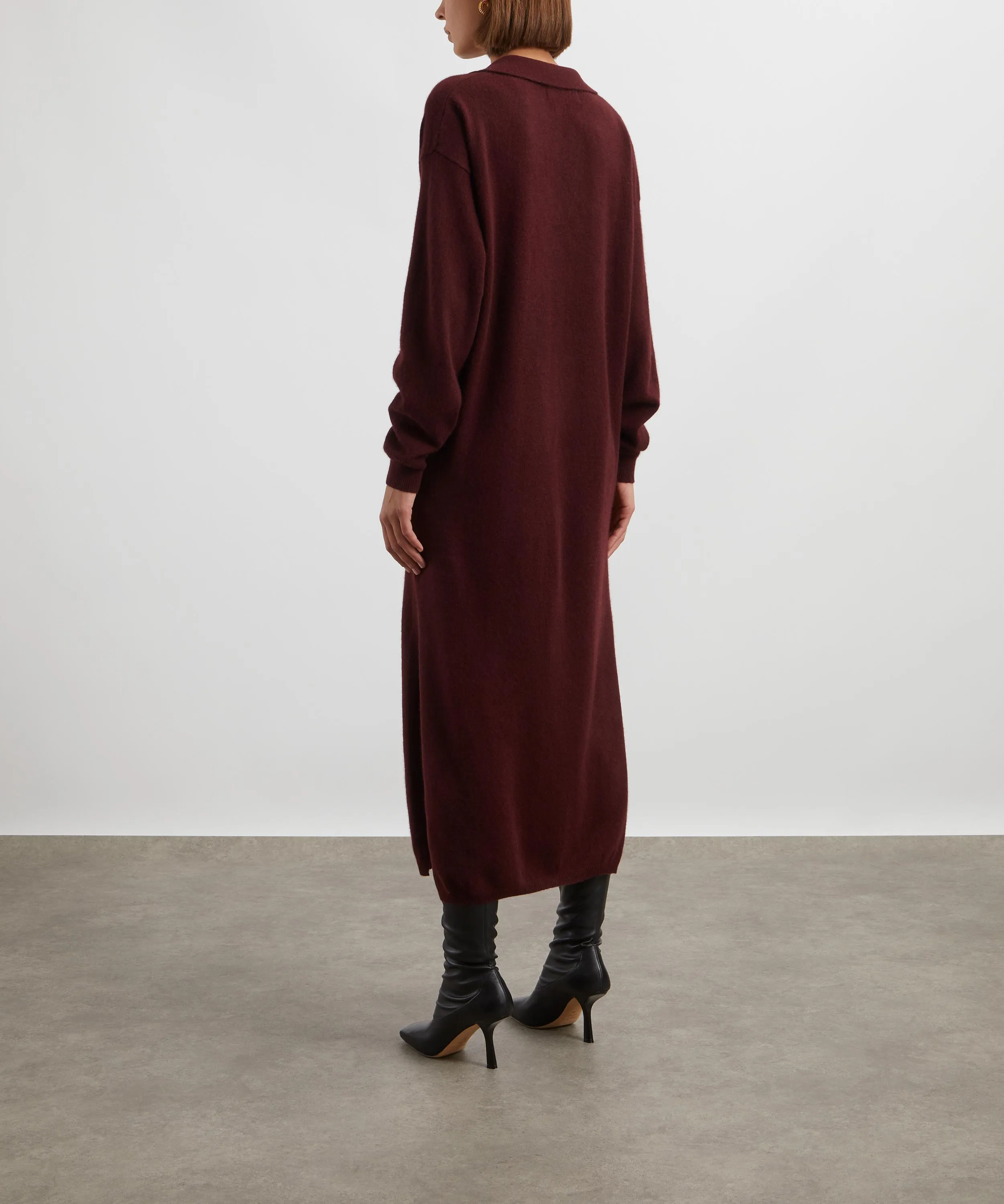 Dylan Cashmere Polo Maxi-Dress