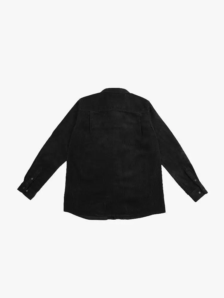 Empire Whale Of A Time Corduroy Shirt - Black